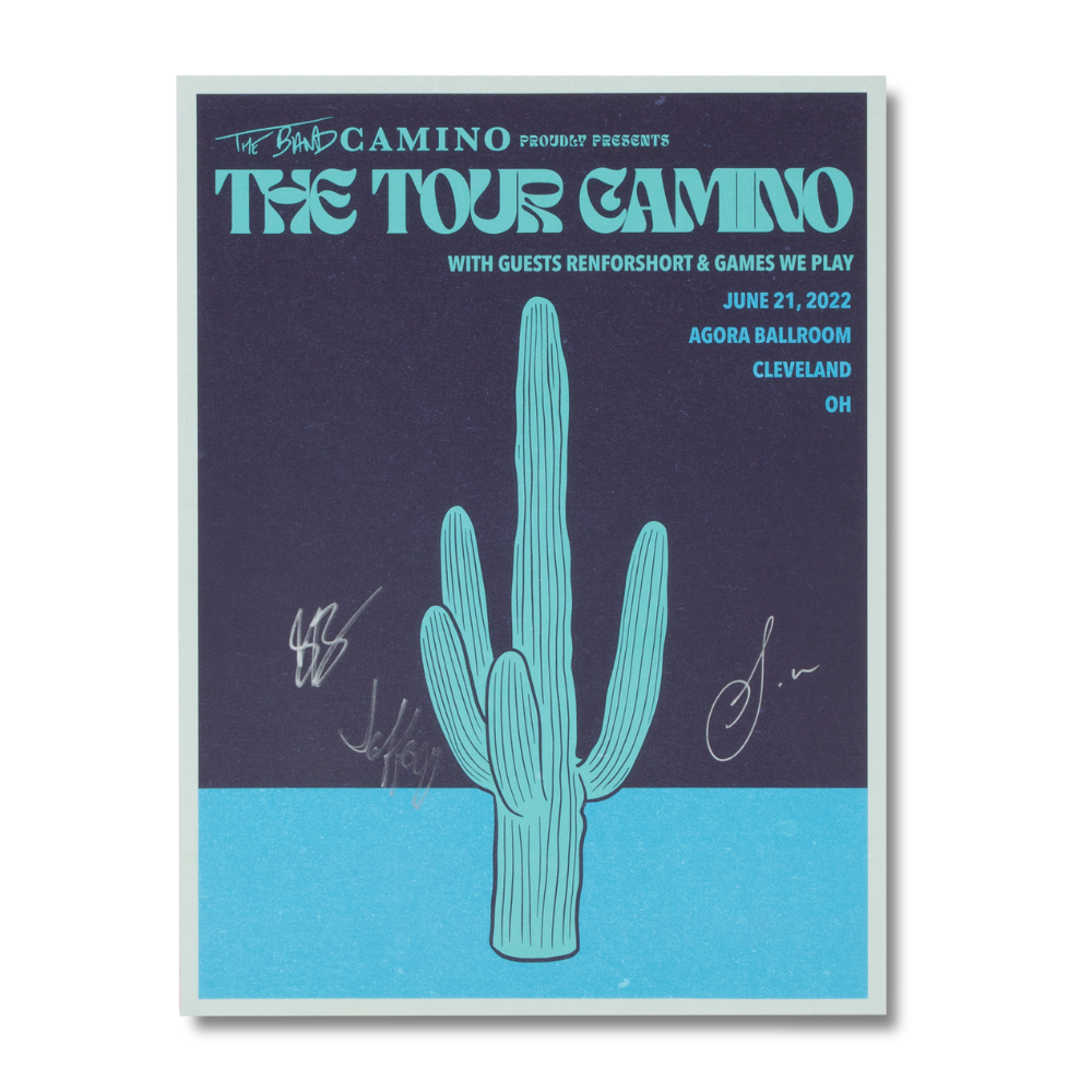 *Autographed* The Tour Camino Poster