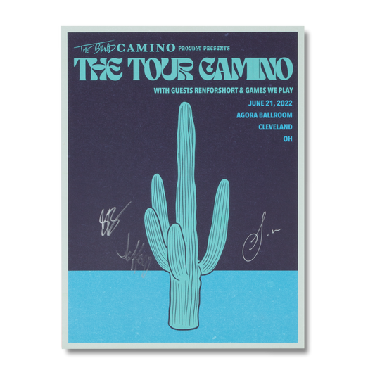 *Autographed* The Tour Camino Poster