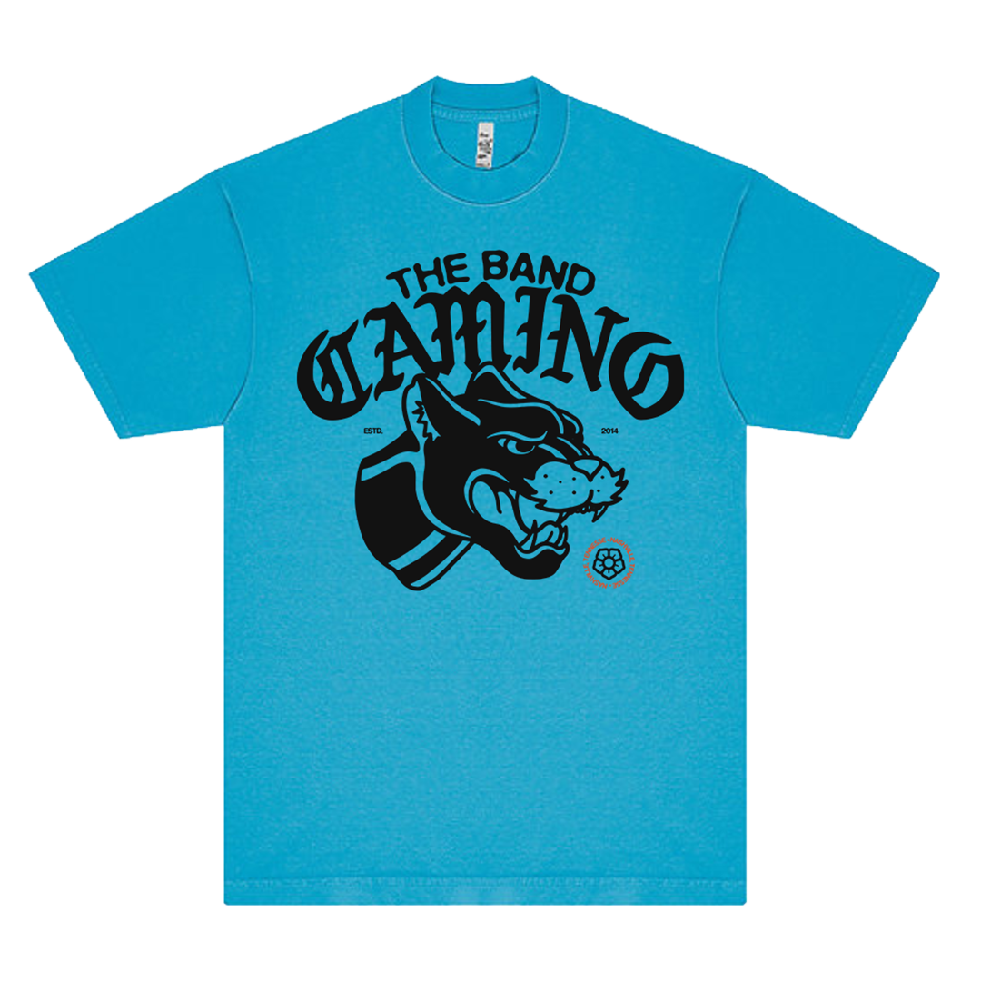 Neon Blue Panther Tee