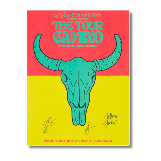 *Autographed* The Tour Camino Poster