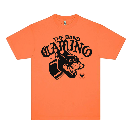 Neon Orange Panther Tee