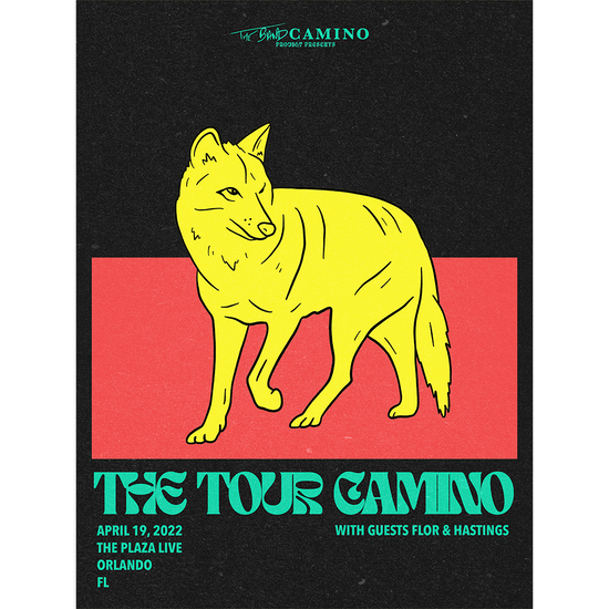 The Tour Camino Poster The Band Camino