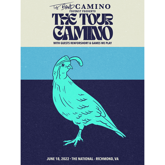 The Tour Camino Poster The Band Camino