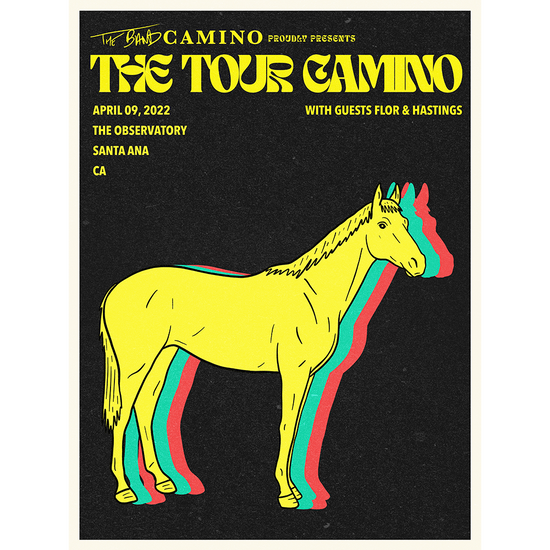 The Tour Camino Poster The Band Camino