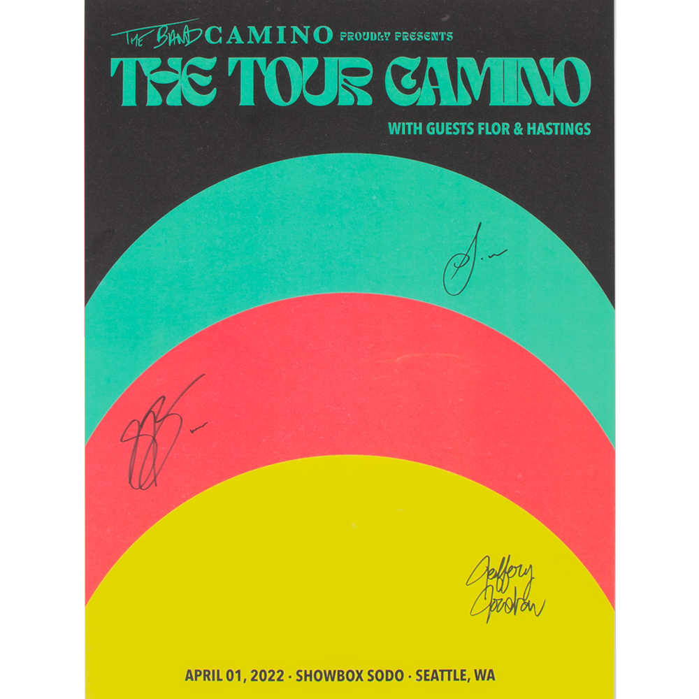 *Autographed* The Tour Camino Poster