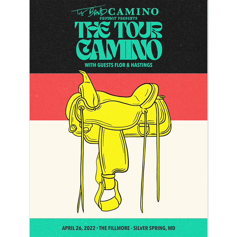 The Tour Camino Poster The Band Camino