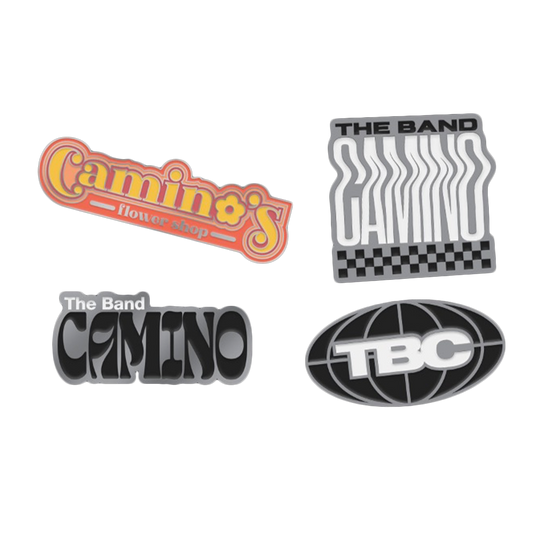 Enamel pin set The Band Camino