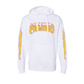 Flames logo white hoodie The Band Camino