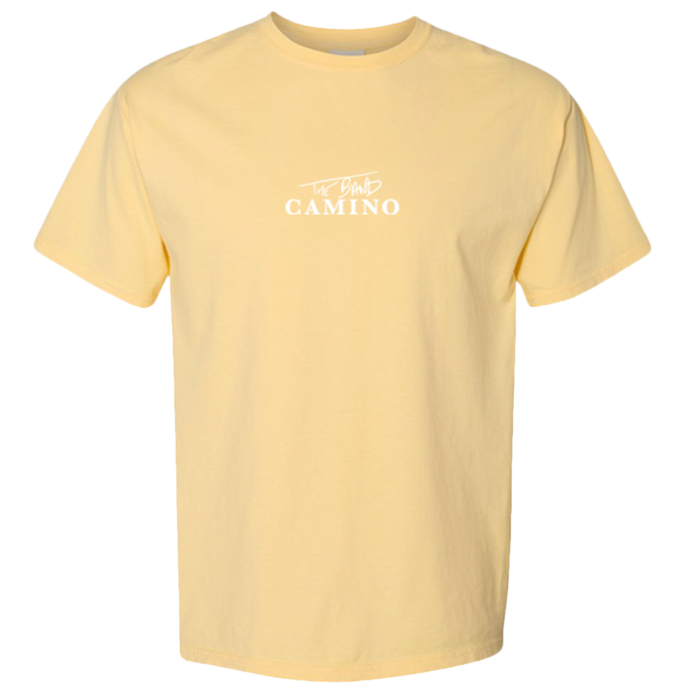 Logo tee summer squash yellow The Band Camino