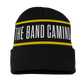 Name logo black knit beanie The Band Camino