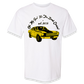 Oh my god its The Band Camino skeleton car white tee